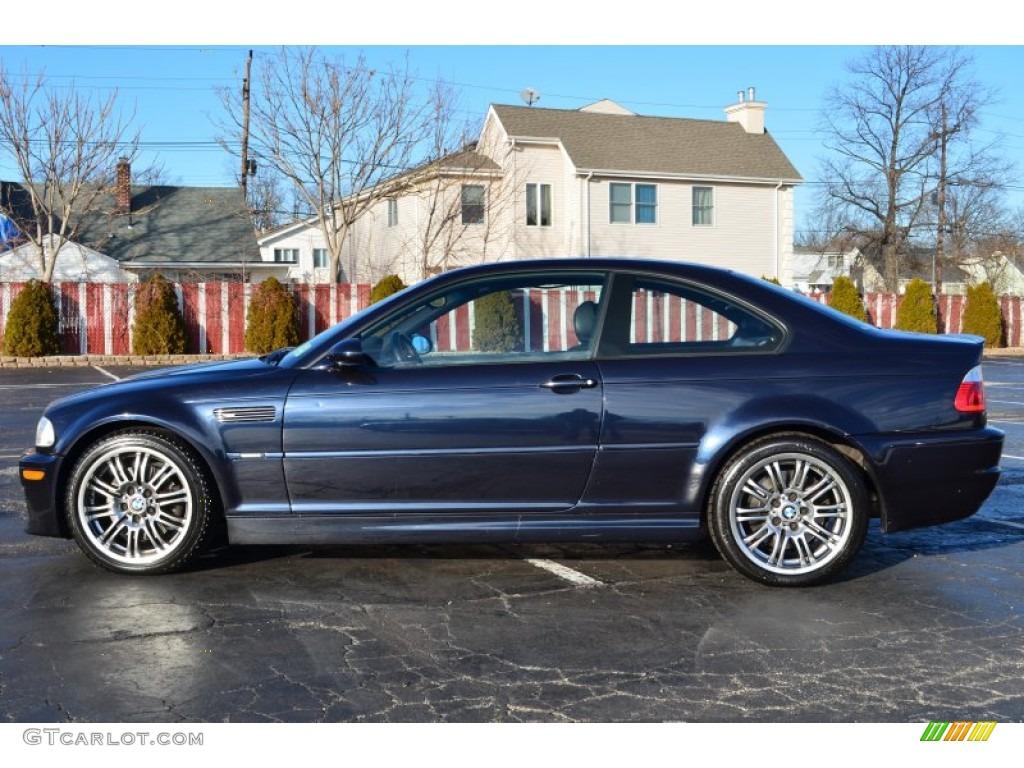 Carbon Black Metallic 2003 BMW M3 Coupe Exterior Photo #75229896