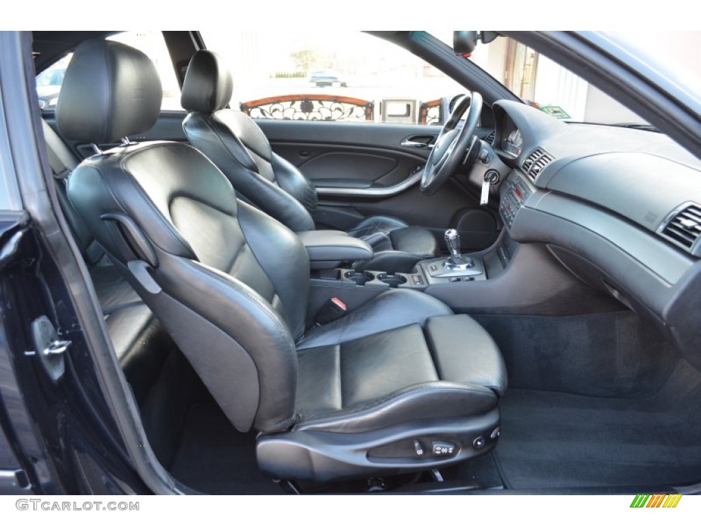 Black Interior 2003 BMW M3 Coupe Photo #75230043