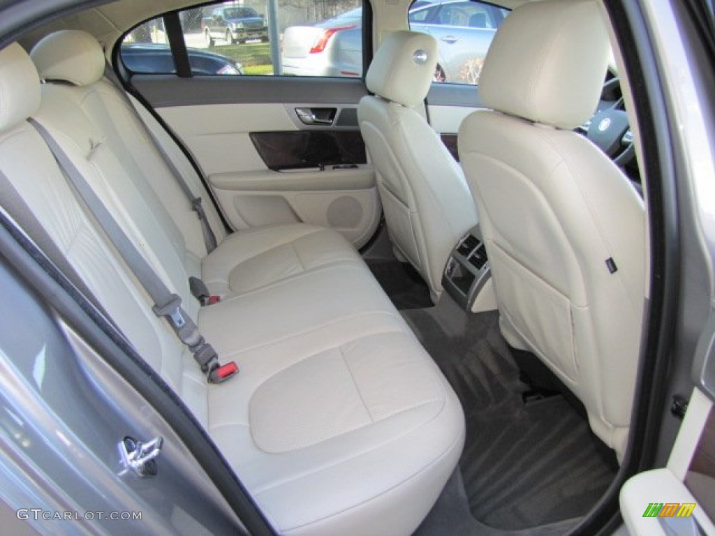 2010 Jaguar XF Premium Sport Sedan Rear Seat Photo #75230082
