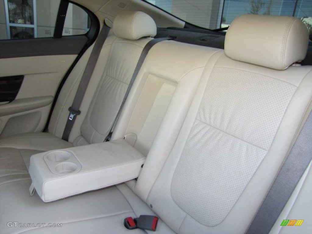 2010 Jaguar XF Premium Sport Sedan Rear Seat Photo #75230130