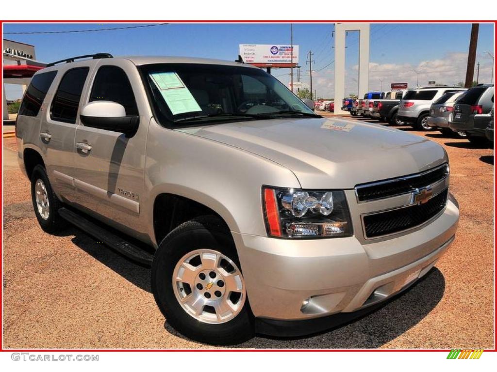 2007 Tahoe LT 4x4 - Silver Birch Metallic / Dark Titanium/Light Titanium photo #8