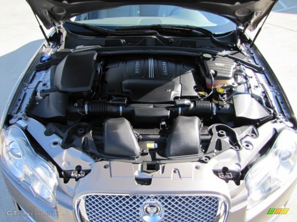 2010 Jaguar XF Premium Sport Sedan 5.0 Liter DOHC 32-Valve VVT V8 Engine Photo #75230571