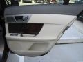 Ivory 2010 Jaguar XF Premium Sport Sedan Door Panel