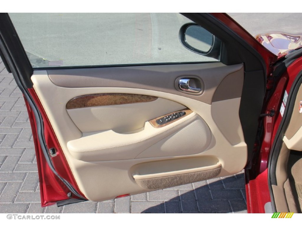 2005 S-Type 3.0 - Radiance Red Metallic / Champagne photo #10