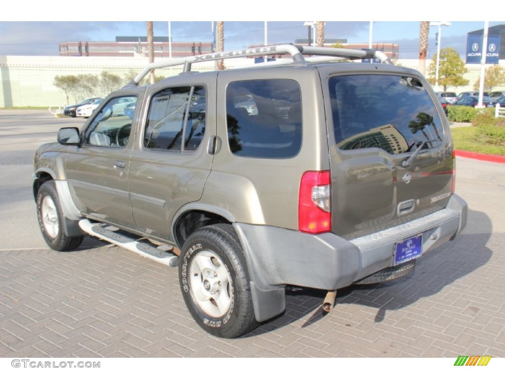 2001 Xterra XE V6 - Gold Rush Metallic / Dusk Gray photo #7