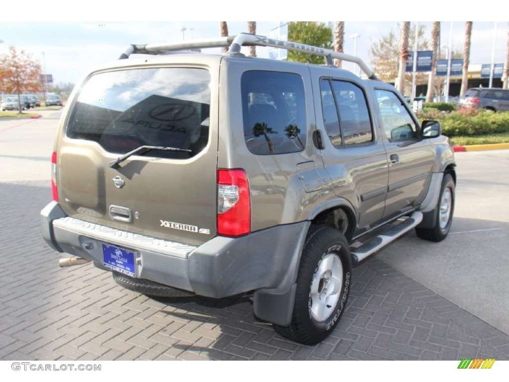 2001 Xterra XE V6 - Gold Rush Metallic / Dusk Gray photo #8
