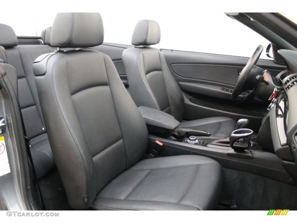 2009 1 Series 128i Convertible - Space Grey Metallic / Black photo #26