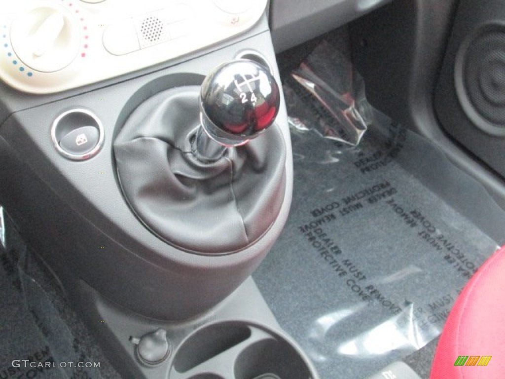 2012 Fiat 500 Pop 5 Speed Manual Transmission Photo #75231498