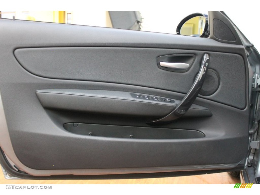 2009 1 Series 128i Convertible - Space Grey Metallic / Black photo #33