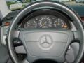 1999 Mercedes-Benz E Grey Interior Steering Wheel Photo