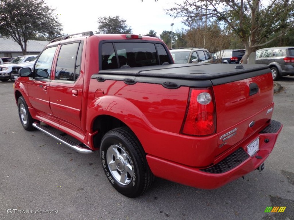 2005 Explorer Sport Trac Adrenalin - Bright Red / Medium Dark Flint photo #3