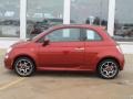 Rame (Copper Orange) 2012 Fiat 500 Sport Exterior