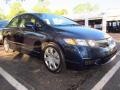 2010 Royal Blue Pearl Honda Civic LX Sedan  photo #4