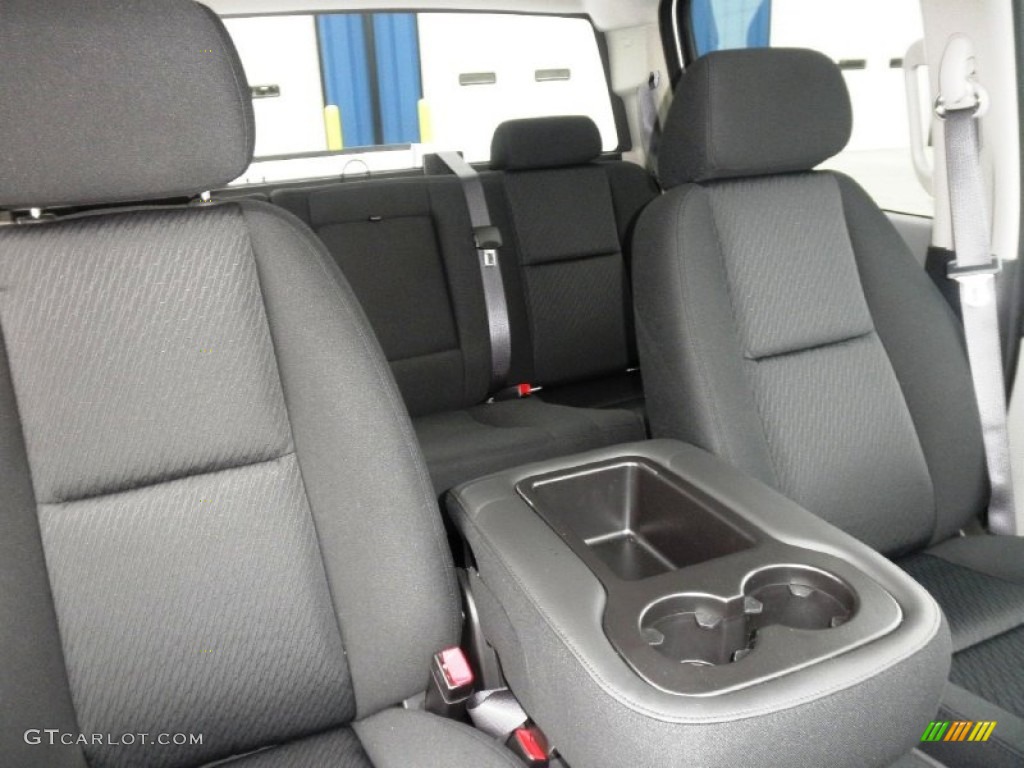 Dark Titanium Interior 2013 GMC Sierra 2500HD Crew Cab 4x4 Photo #75232809