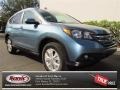 2013 Mountain Air Metallic Honda CR-V EX-L  photo #1