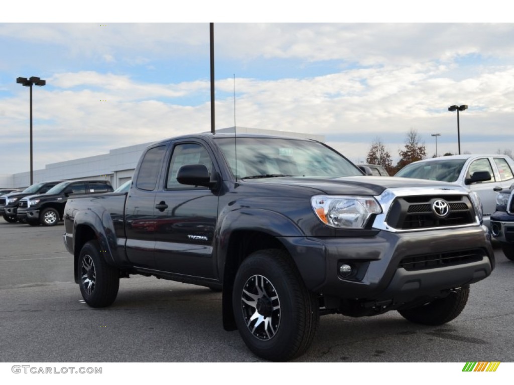 2013 Tacoma Access Cab 4x4 - Magnetic Gray Metallic / Graphite photo #7