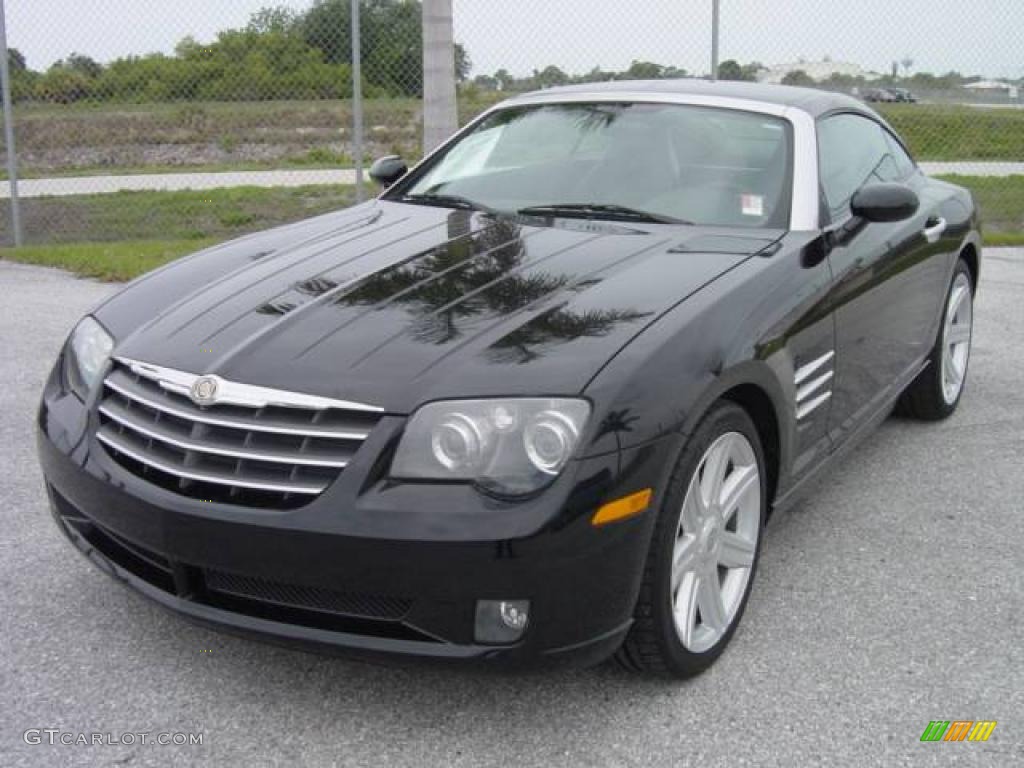 Black 2005 Chrysler Crossfire Limited Coupe Exterior Photo #7523344
