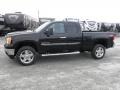 Onyx Black 2013 GMC Sierra 2500HD SLE Extended Cab 4x4 Exterior