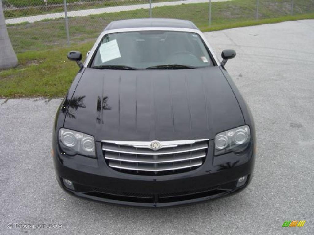 2005 Crossfire Limited Coupe - Black / Dark Slate Grey photo #9
