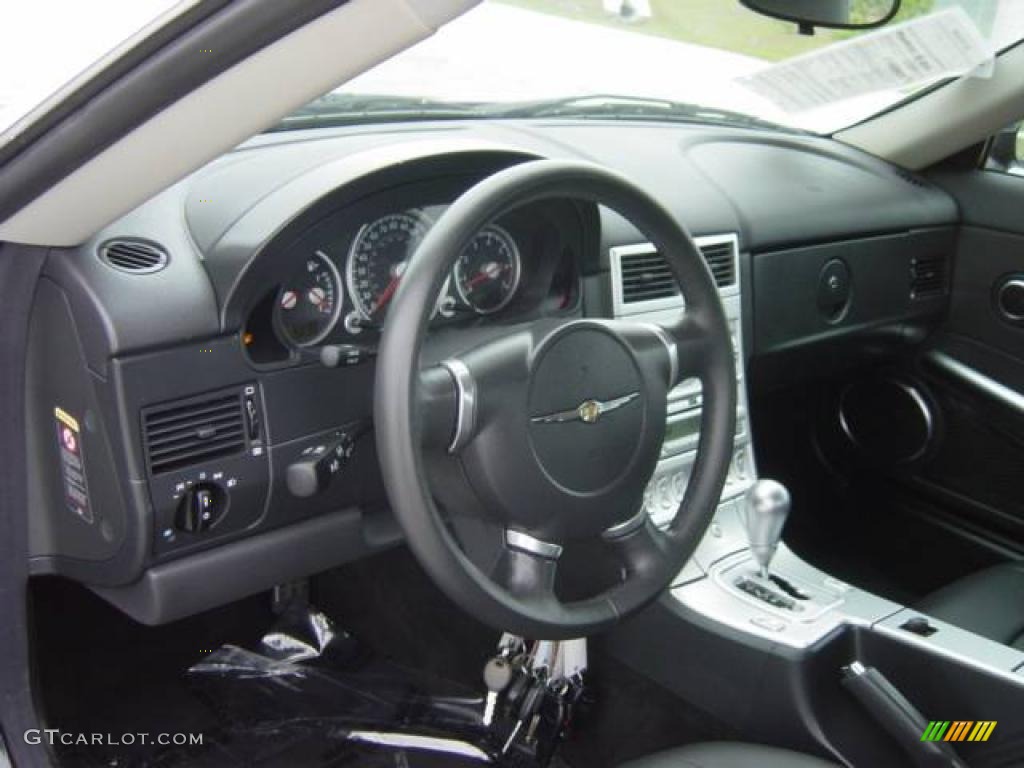 Dark Slate Grey Interior 2005 Chrysler Crossfire Limited Coupe Photo #7523399