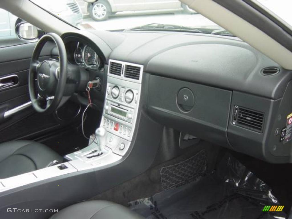 2005 Chrysler Crossfire Limited Coupe Dark Slate Grey Dashboard Photo #7523424