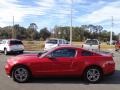 2012 Red Candy Metallic Ford Mustang V6 Premium Coupe  photo #2