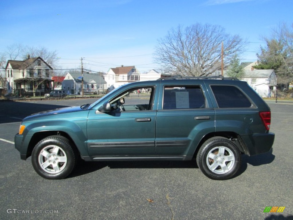 Deep Beryl Green Pearl 2005 Jeep Grand Cherokee Laredo 4x4 Exterior Photo #75234535