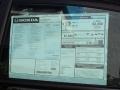 2013 Honda Civic LX Sedan Window Sticker