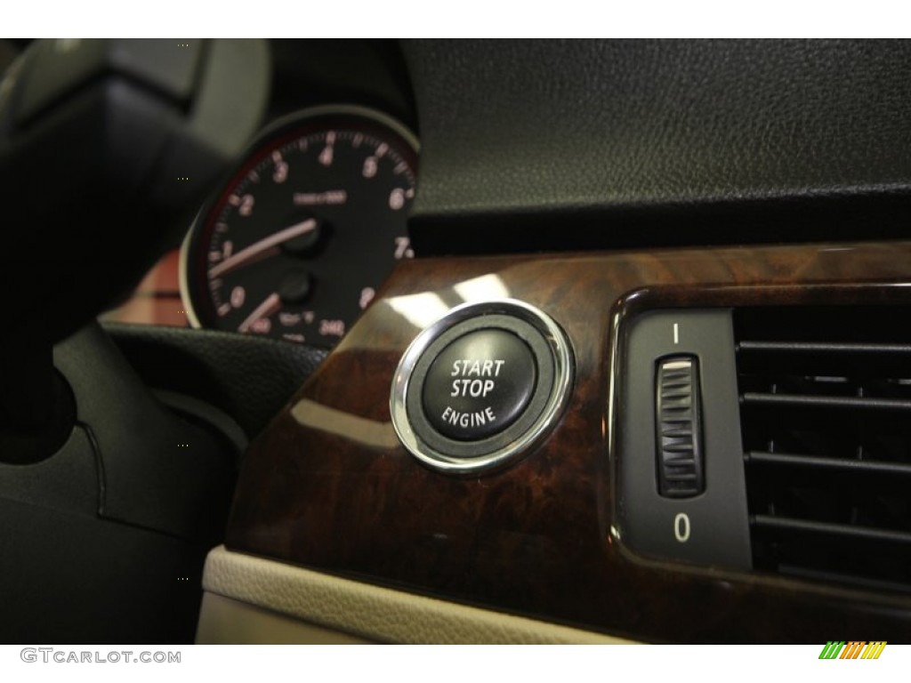 2010 3 Series 335i Coupe - Jet Black / Cream Beige photo #23