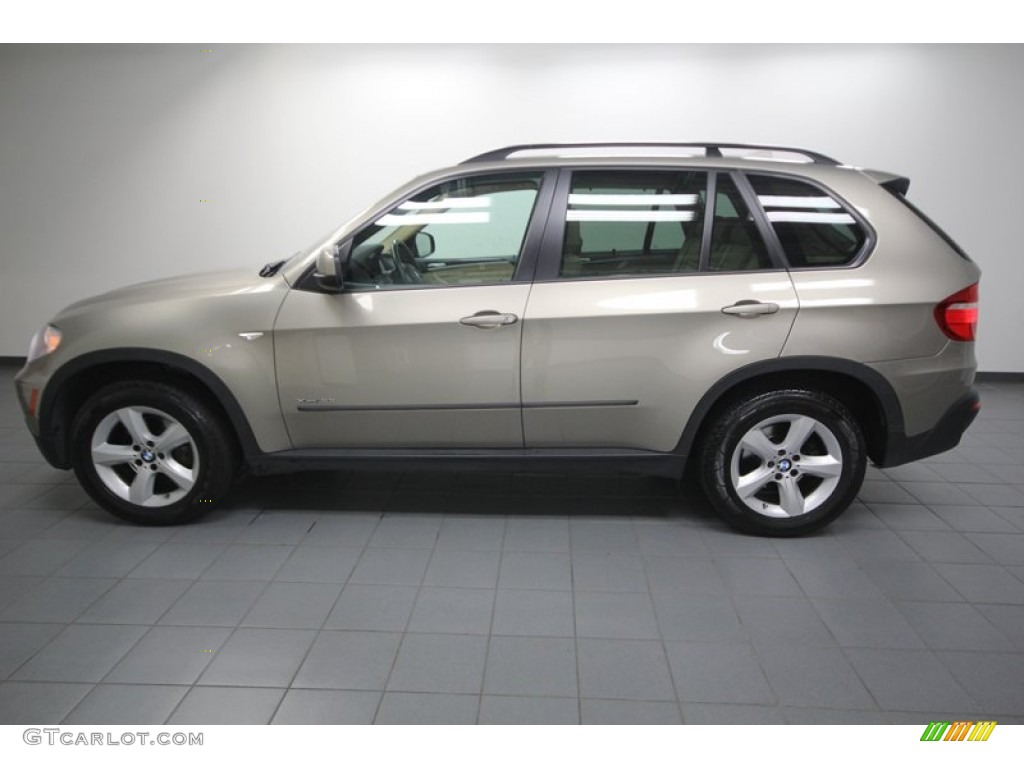 Platinum Bronze Metallic 2009 BMW X5 xDrive30i Exterior Photo #75235327