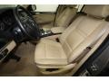 2009 BMW X5 Sand Beige Nevada Leather Interior Front Seat Photo