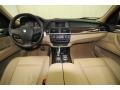 Sand Beige Nevada Leather Dashboard Photo for 2009 BMW X5 #75235371