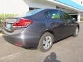 Polished Metal Metallic - Civic LX Sedan Photo No. 3