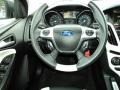 Arctic White Leather Steering Wheel Photo for 2012 Ford Focus #75236982
