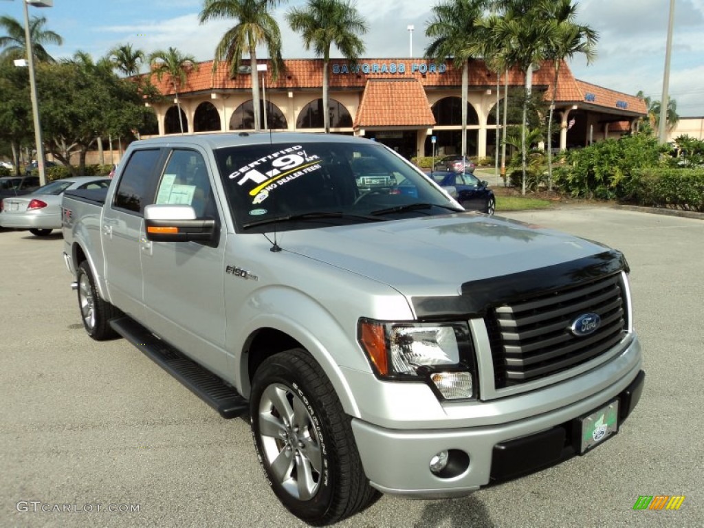 2011 F150 FX2 SuperCrew - Ingot Silver Metallic / Black photo #1