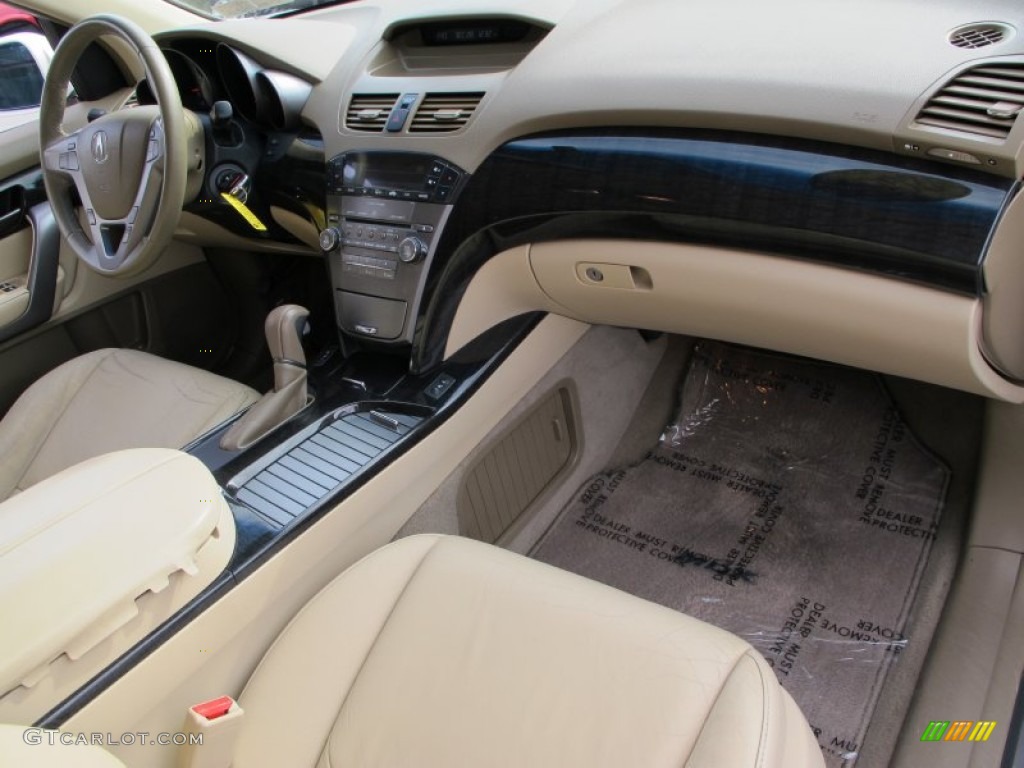 2007 MDX  - Aspen White Pearl / Parchment photo #16