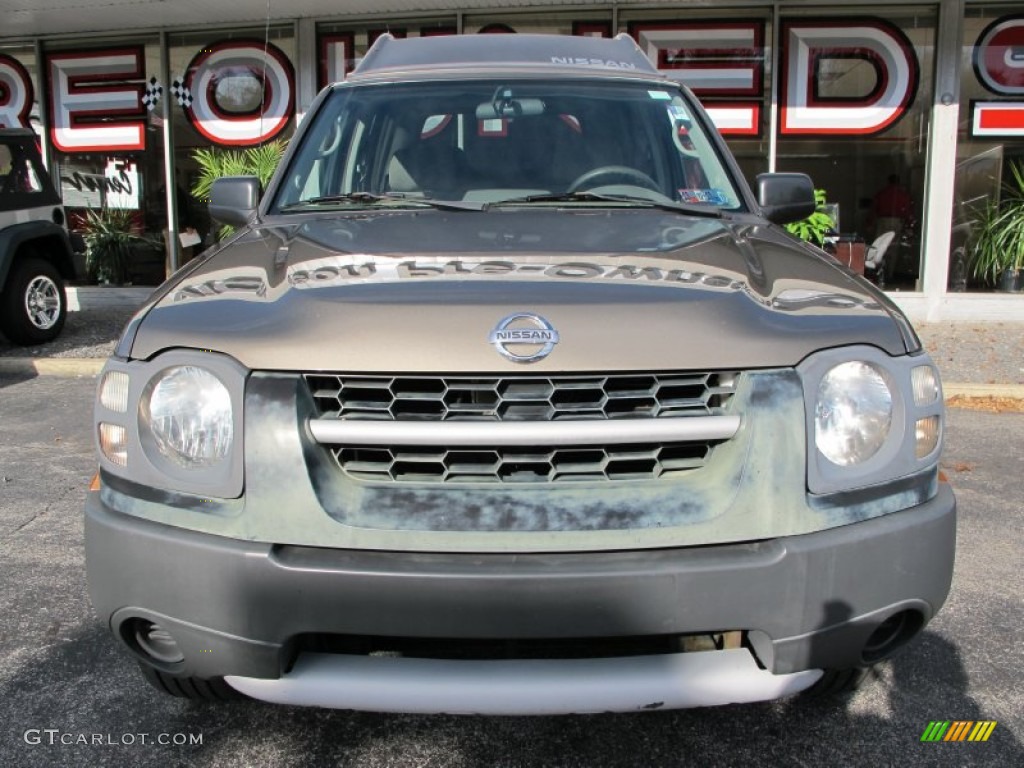 2002 Xterra SE V6 4x4 - Gold Rush Metallic / Sage photo #3