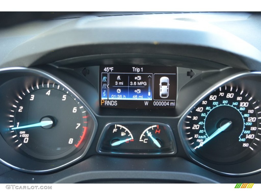 2013 Escape Titanium 2.0L EcoBoost - White Platinum Metallic Tri-Coat / Charcoal Black photo #30