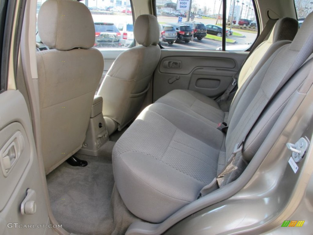 2002 Nissan Xterra SE V6 4x4 Rear Seat Photo #75238593