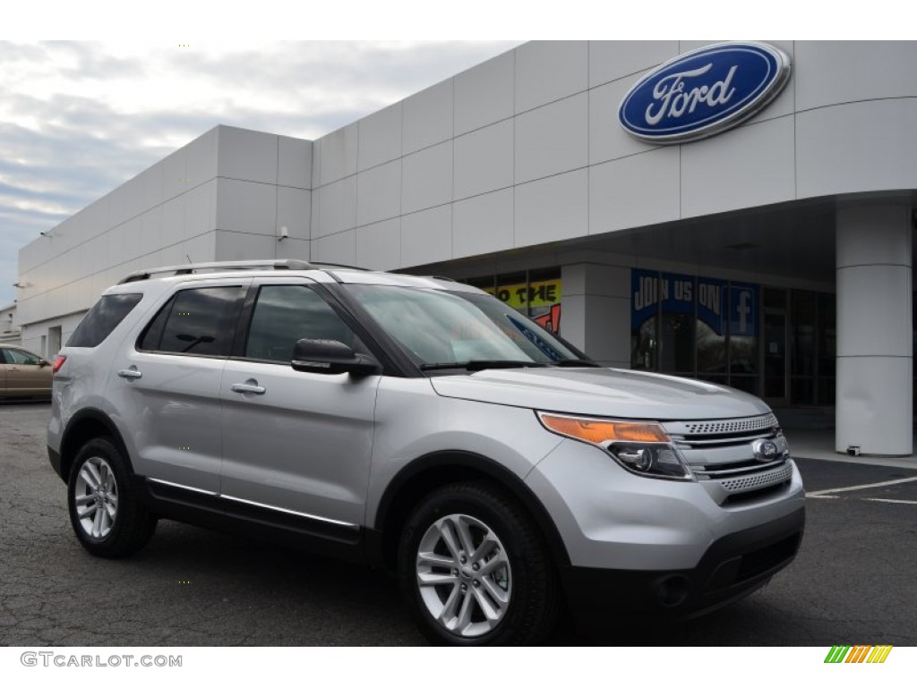 Ingot Silver Metallic Ford Explorer