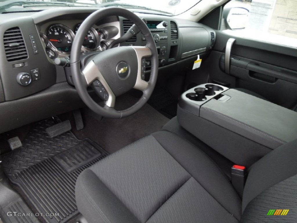 2012 Silverado 1500 LT Crew Cab 4x4 - Mocha Steel Metallic / Ebony photo #23