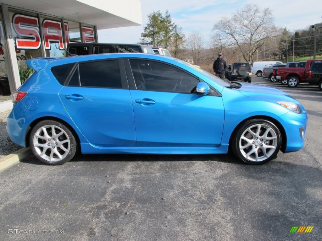 Celestial Blue Mica 2011 Mazda MAZDA3 MAZDASPEED3 Exterior Photo #75239379