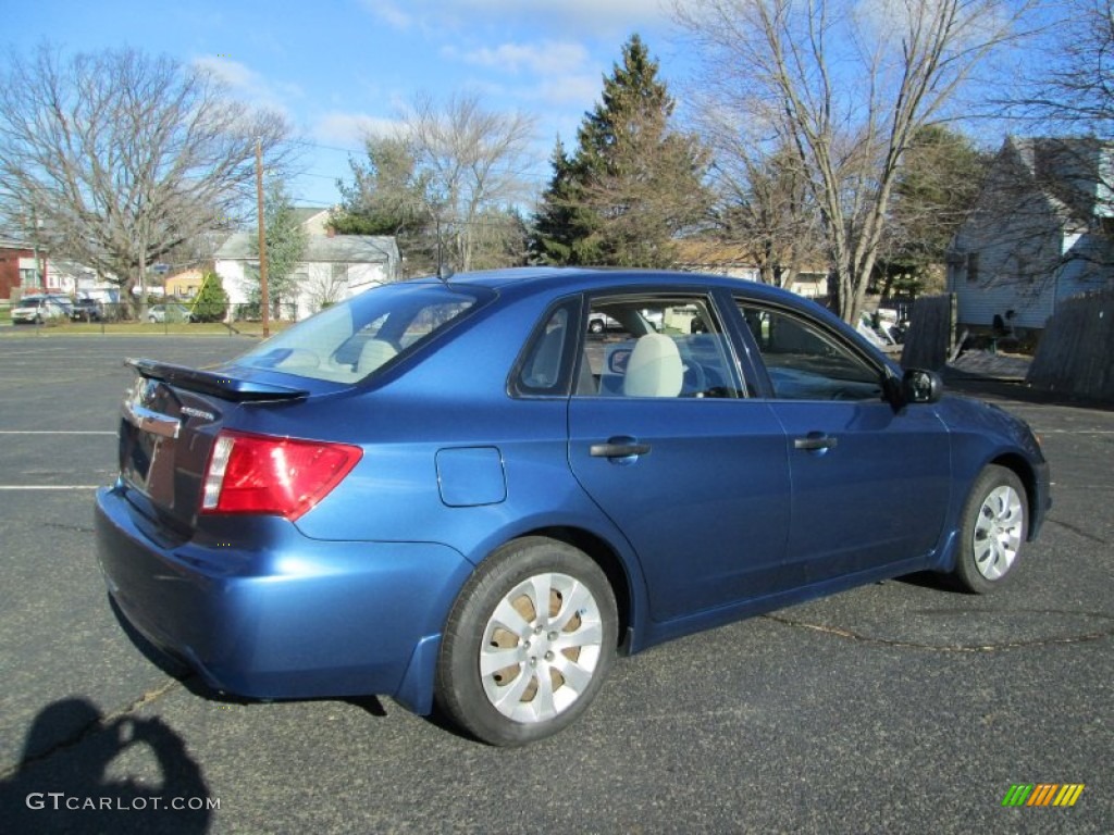 Newport Blue Pearl 2008 Subaru Impreza 2.5i Sedan Exterior Photo #75239460