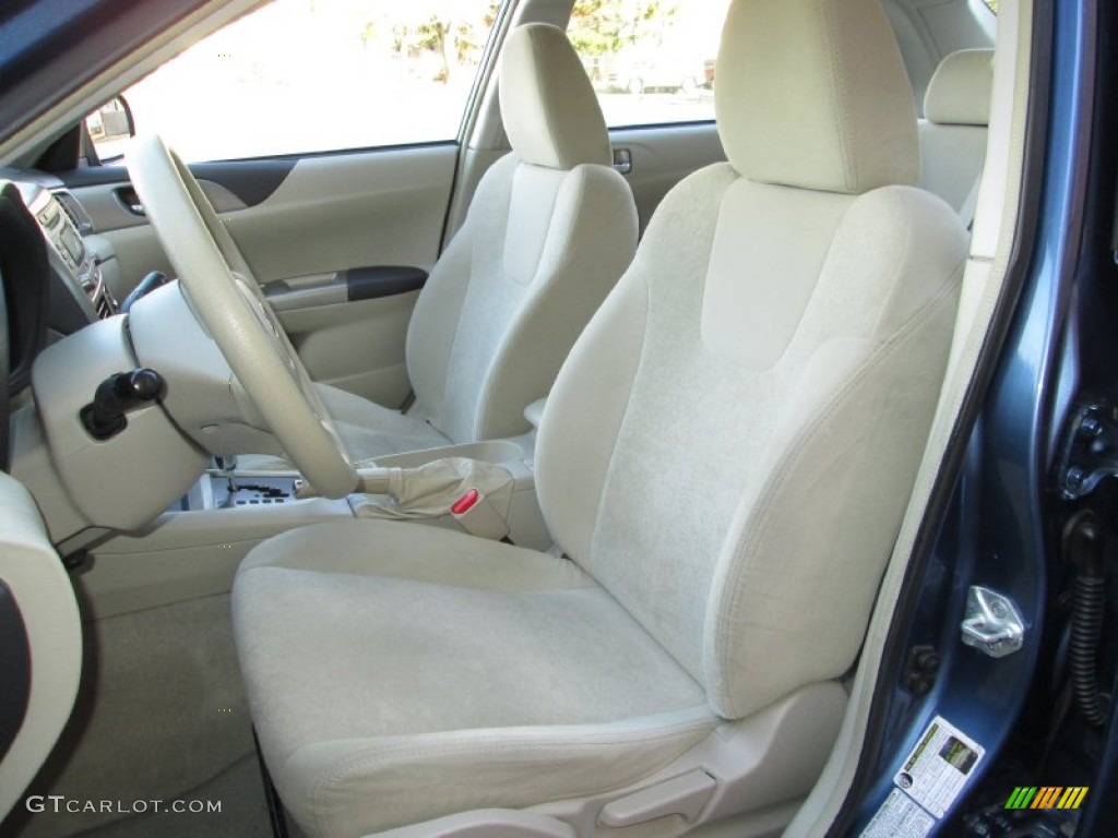 2008 Subaru Impreza 2.5i Sedan Front Seat Photo #75239569