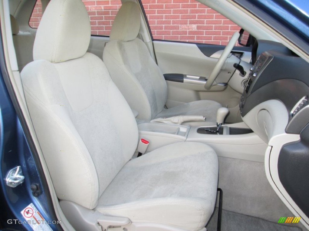 Ivory Interior 2008 Subaru Impreza 2.5i Sedan Photo #75239591