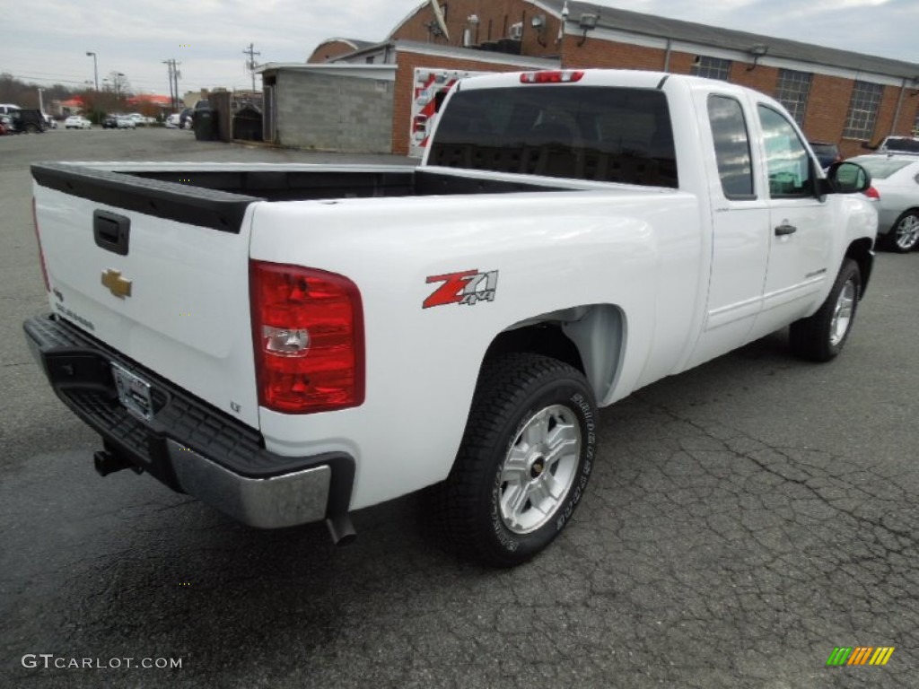 2013 Silverado 1500 LT Extended Cab 4x4 - Summit White / Ebony photo #5