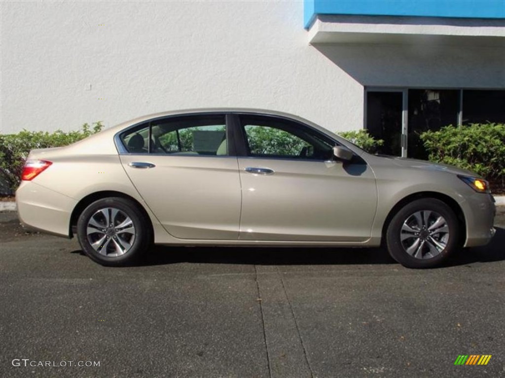 2013 Accord LX Sedan - Champagne Frost Pearl / Ivory photo #2