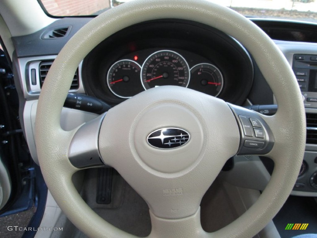2008 Subaru Impreza 2.5i Sedan Steering Wheel Photos