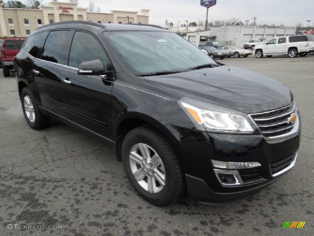 Black Granite Metallic 2013 Chevrolet Traverse LT Exterior Photo #75239847
