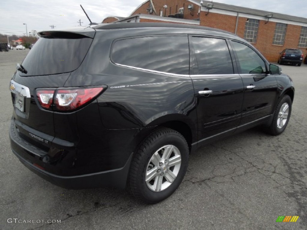 Black Granite Metallic 2013 Chevrolet Traverse LT Exterior Photo #75239868
